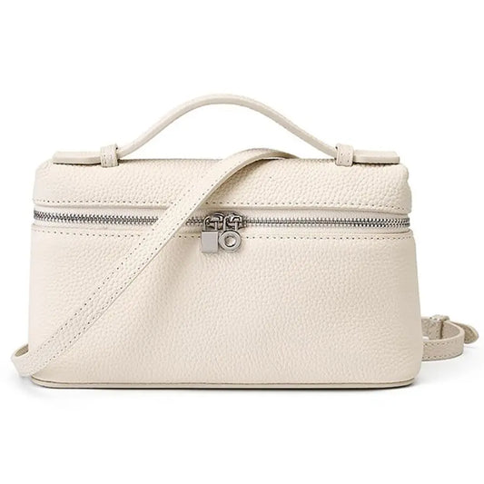 Small TopHandle Pouch Purse Designer Shoulder Handbag Quiet Luxury Leather Trendy Purse