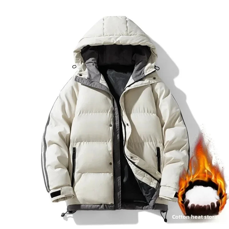 Men's Thickened Cotton Jacket Hot Sale Of The Season Winter New Style Casual