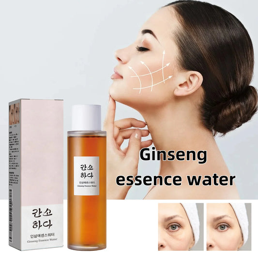 Ginseng essence water Reduce fine lines and brighten skin tone, moisturizes and tightens skin, facial skin care product