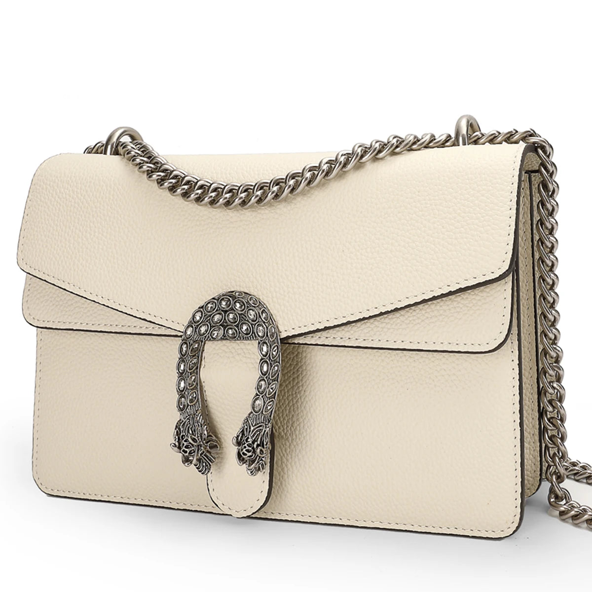 luxury brand design crossbody bags for women genuine leather chains shoulder bag high