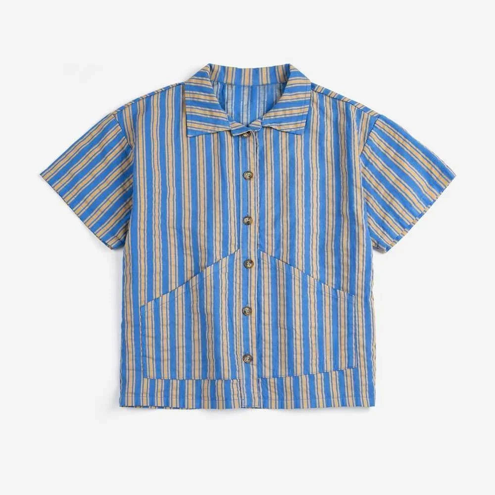 Children's Shirts & Shorts 2026 Summer New Arrivals Cartoon Fashion Boys' Short-Sleeve Cotton