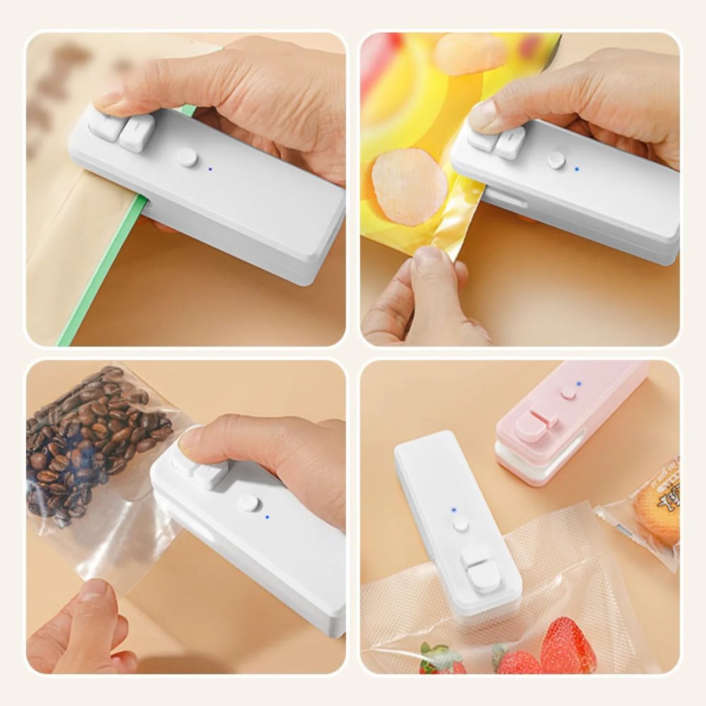 Rechargeable Portable Handheld Vacuum Food 2024 Sealing Hou