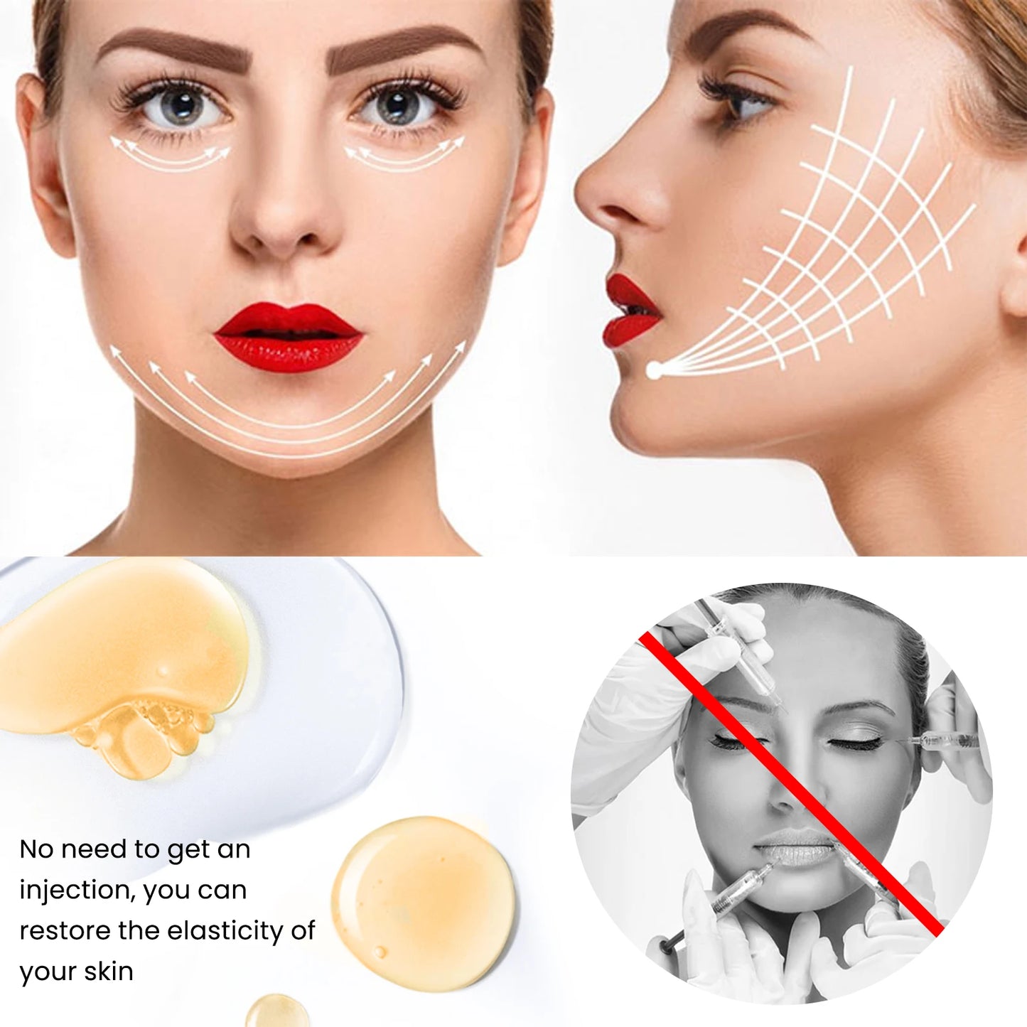 Ginseng essence water Reduce fine lines and brighten skin tone, moisturizes and tightens skin, facial skin care product