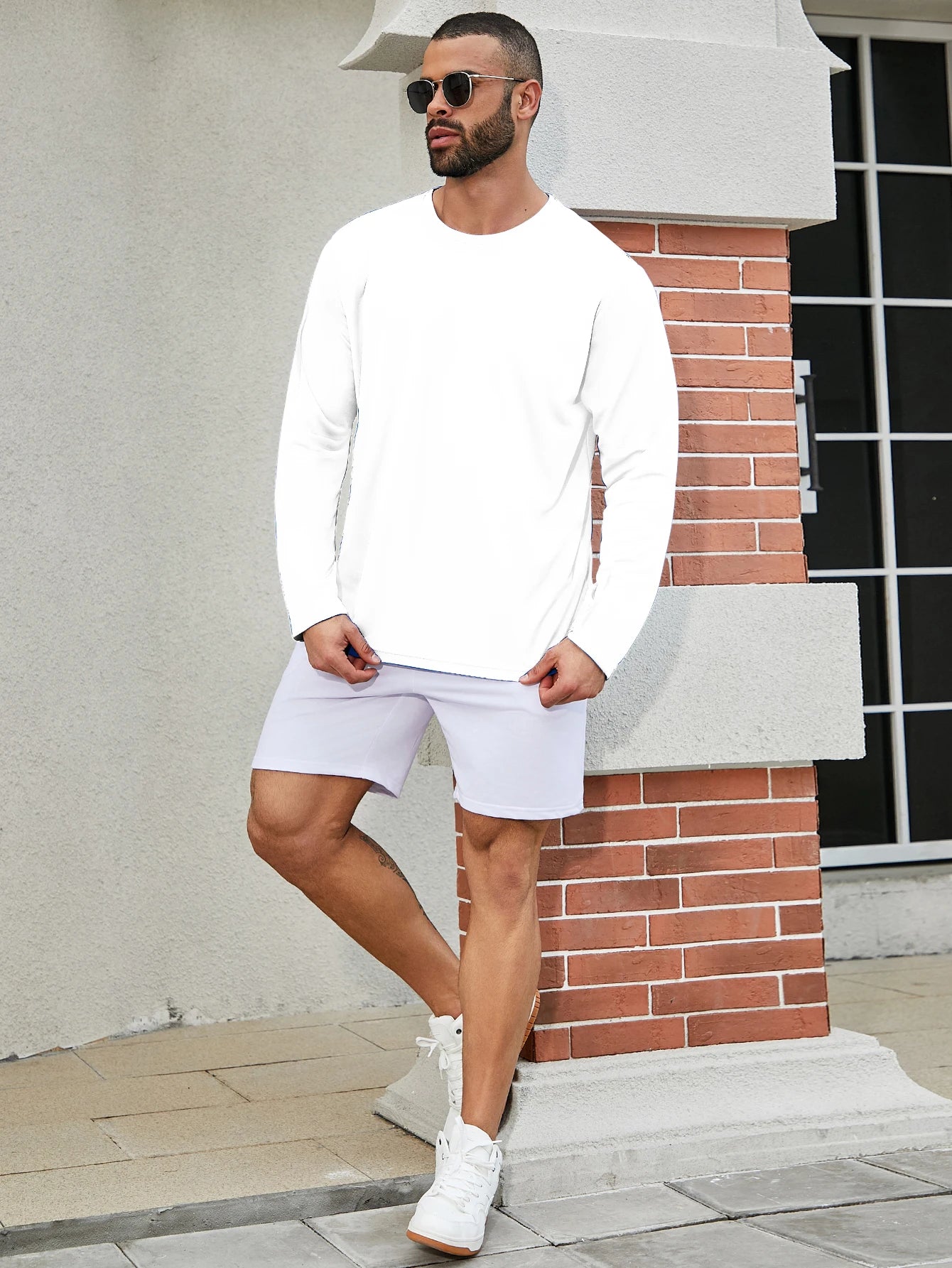 Men's Speed Dry Long Sleeve Running Shirt For Fishing