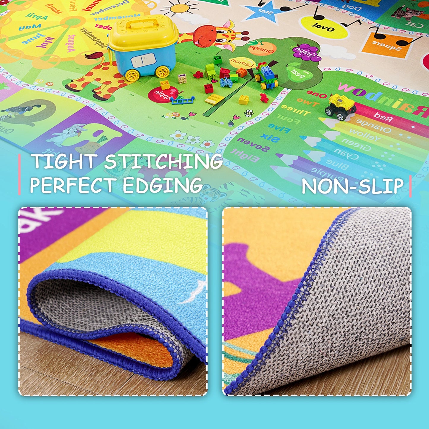 Large Children's Play Mat Children's For Bedroom