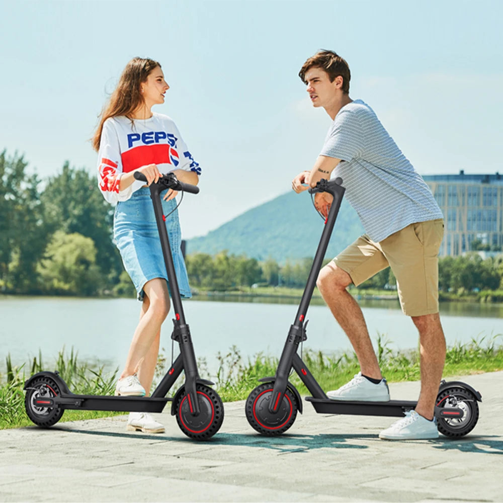 350W Foldable Electric Scooter for Adults Teens,Explosion-proof Tires,