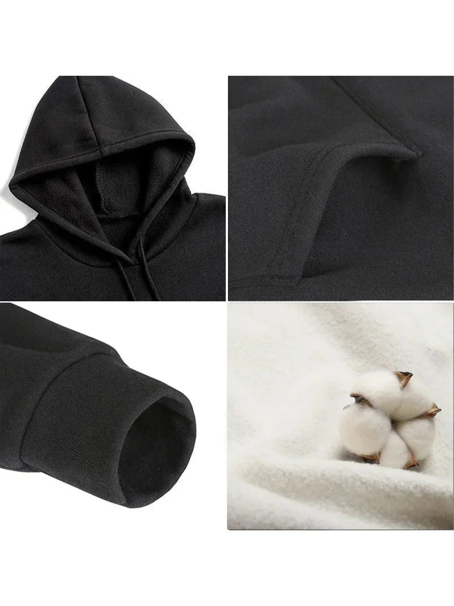 Bad Bunny DTMF Double Sided Print Hoodie Men Women  Hip Hop Hooded Sweatshirts