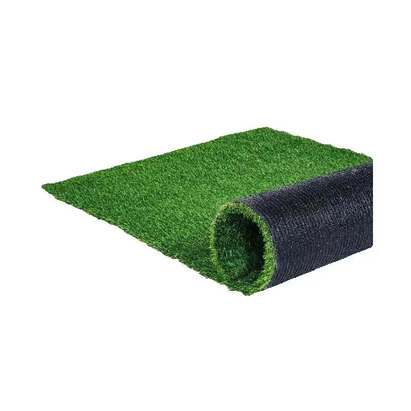 SucceBuy Artifical Grass Rug Green Turf 1.38/1.57" Fake Door Mat Outdoor Patio Lawn