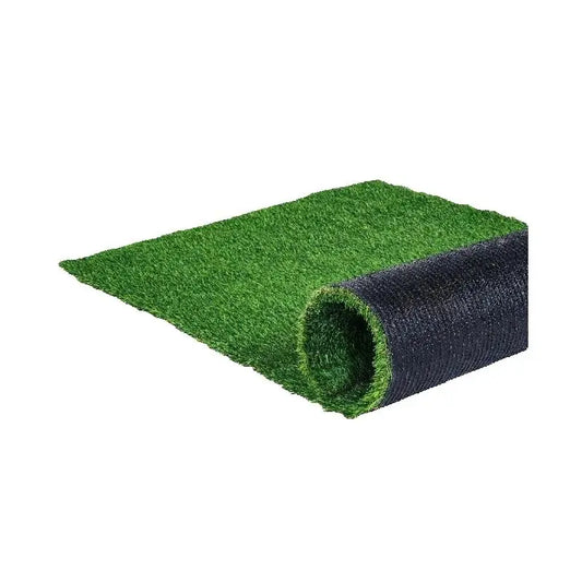 SucceBuy Artifical Grass Rug Green Turf 1.38/1.57" Fake Door Mat Outdoor Patio Lawn