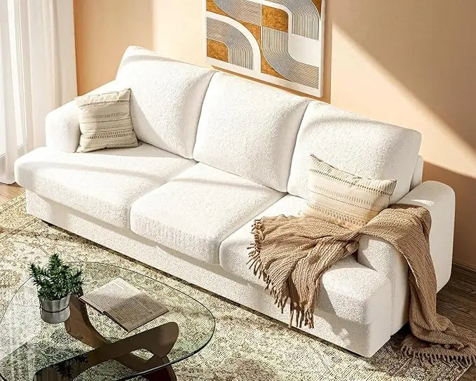 89 inch Couches for Living Room, Modern Couch with Deep Seat,