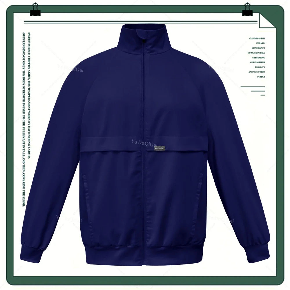 Long Sleeve Scrubs Jacket Fashion Jogging Coats Medical Doctor Nurse Out Coat Hospital Nursing Uniforms