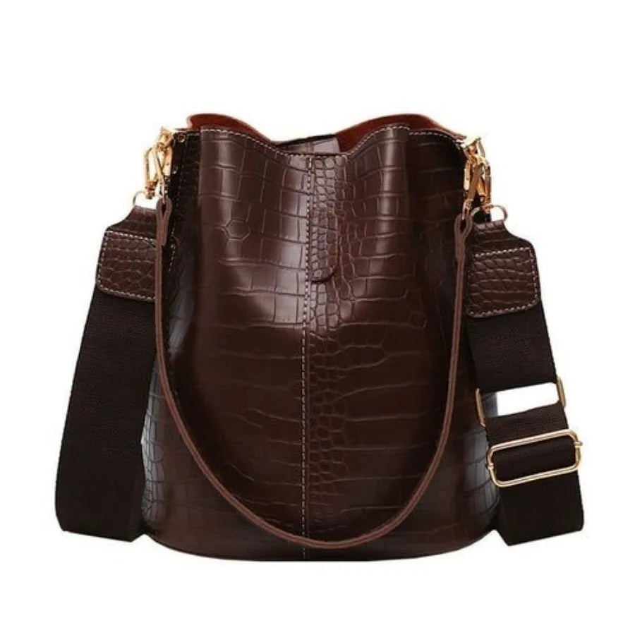 Crocodile Pattern Crossbody Bag for Women Shoulder Bag