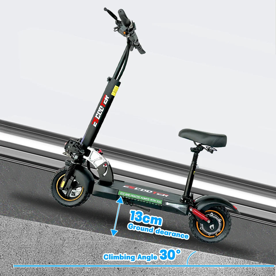 EU USA Warehouse Adult Electric Scooter 48v 13ah 16Ah Escooter Kick