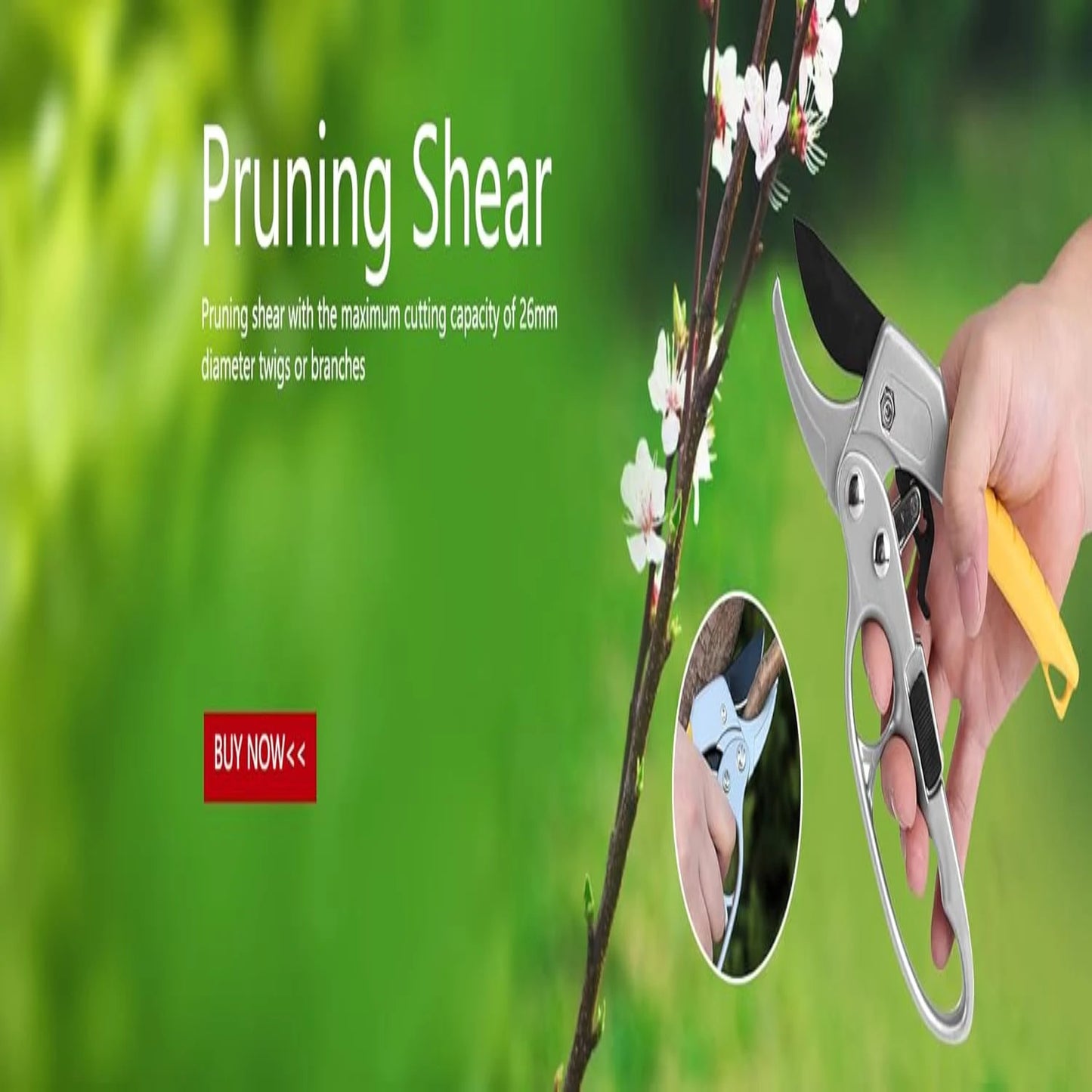 Garden Pruning Shears, Pruners Ratchet   l