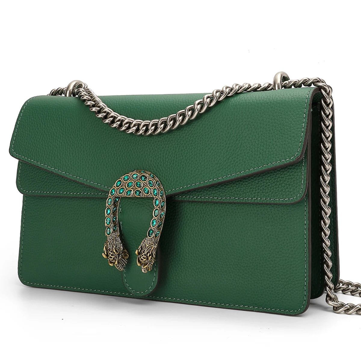 luxury brand design crossbody bags for women genuine leather chains shoulder bag high