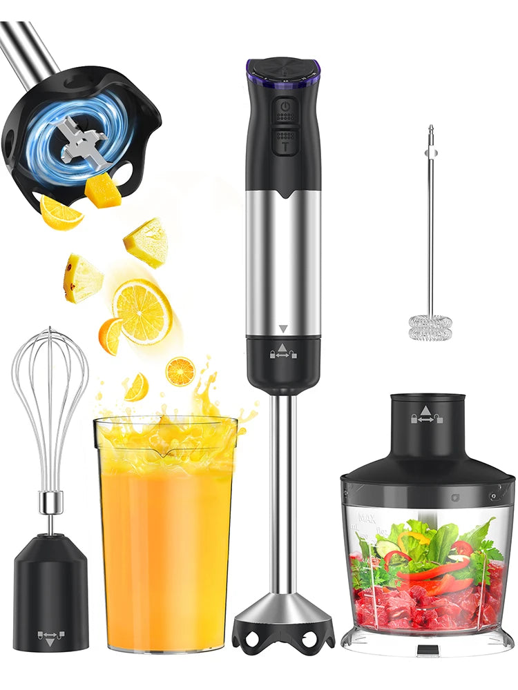 Kitchen Hand Blender for soups, smoothies, purees and baby food.