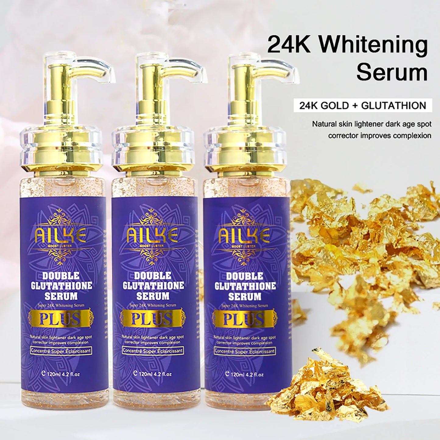 AILKE Anti-Black Spots Intensive Serum, Brightening Serum for an Even & Radiant Complexion,
