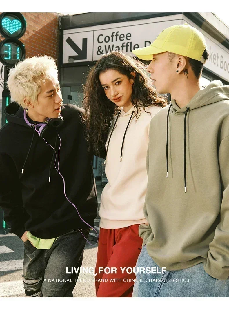 Men Hoodie Christian Faith Hooded Sweatshirt with Only God Can Judge Me