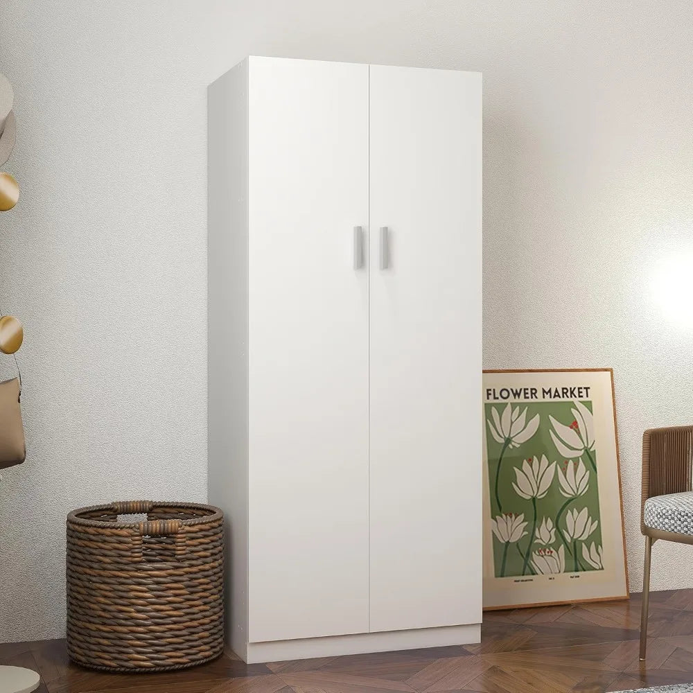 2 Door Bedroom Wardrobe Closet Bedroom Armoires Home Furniture f