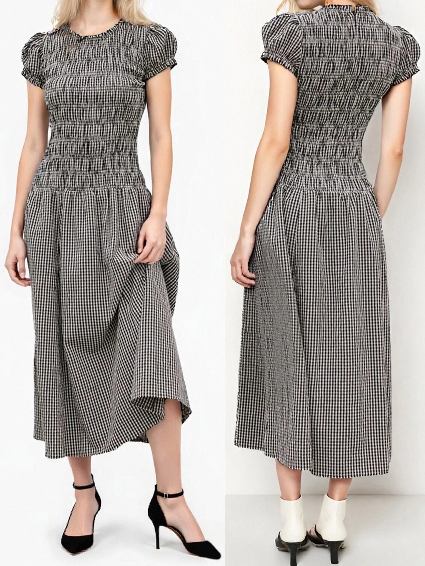 Women s Floral Print Maxi Dress Off Shoulder Ruffle Sleeve Boho Long Dress