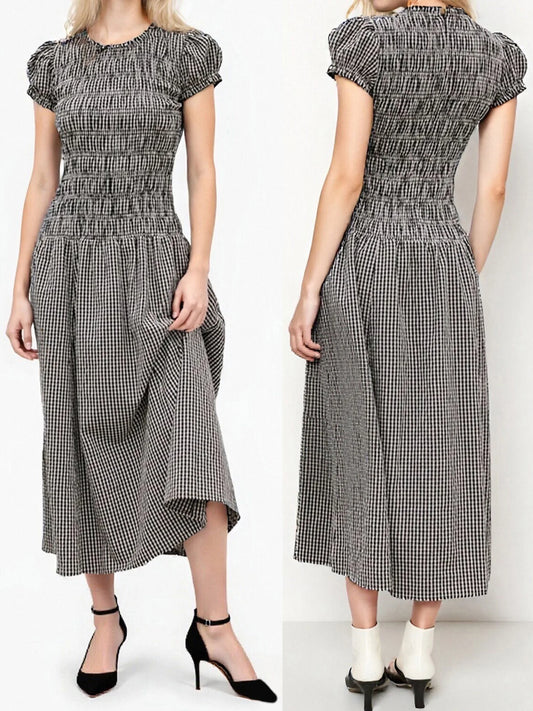 Women s Floral Print Maxi Dress Off Shoulder Ruffle Sleeve Boho Long Dress