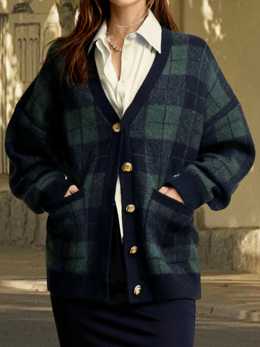 Women's Winter Cable Knit Cardigan Open Front Long Sleeve