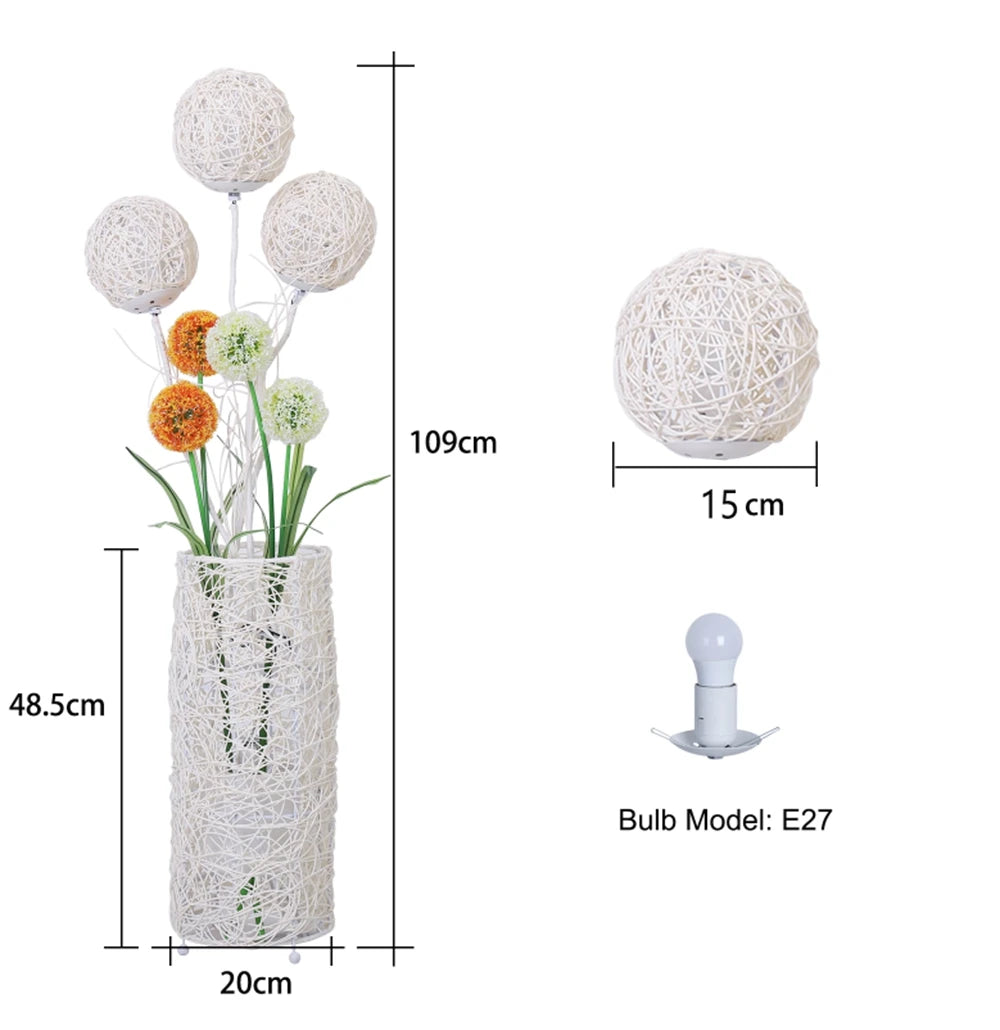 Reading Light Floor Lamp for Living Room Modern Bedside Atmosphere