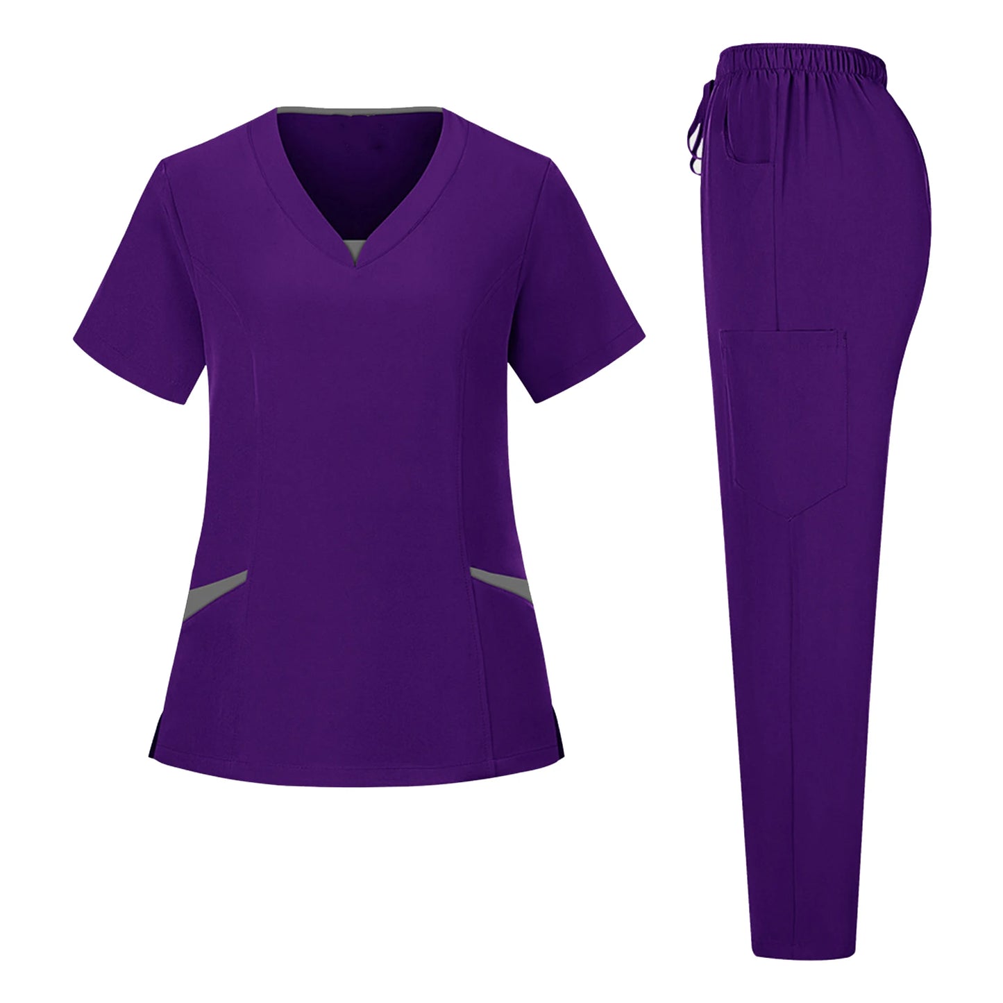 Wholesale Anti-Wrinkle Comfortable Nursing Uniforms Men Unisex Scrubs Suit