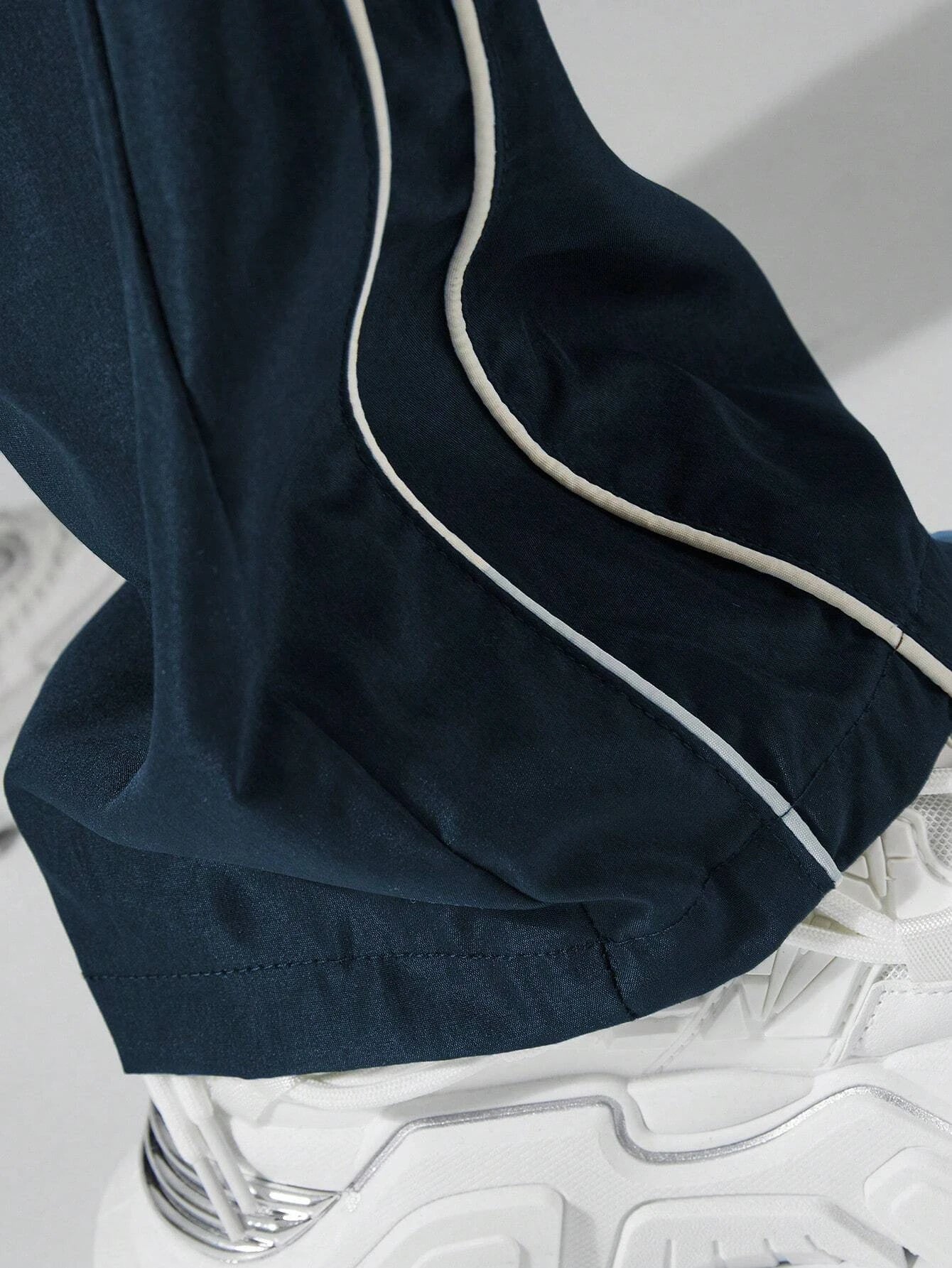 Men's Striped Casual Pants With Pockets For Sports And Jogging