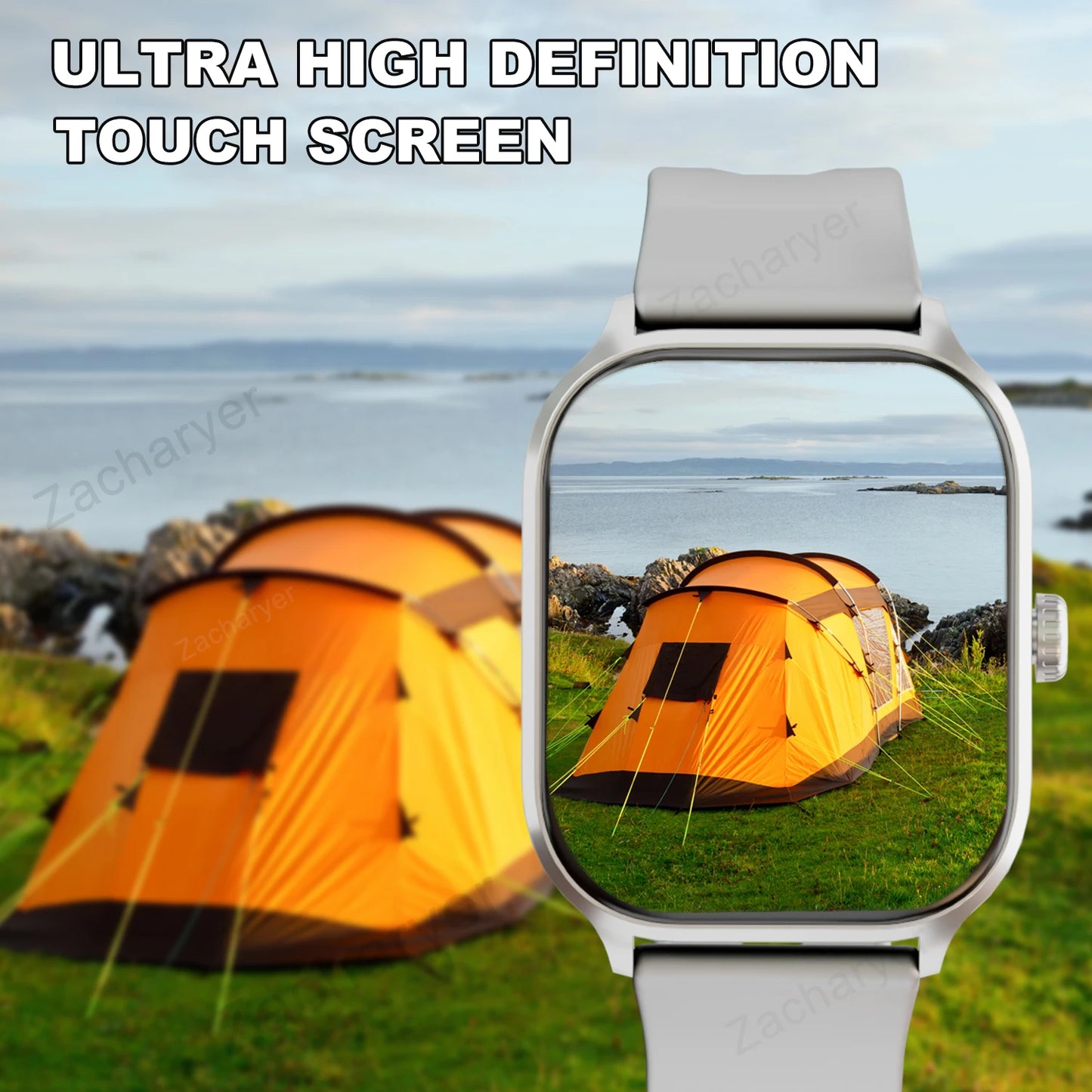 Smart watch, wireless calling/dial, multi-Sport mode, calling reminder and rejection,