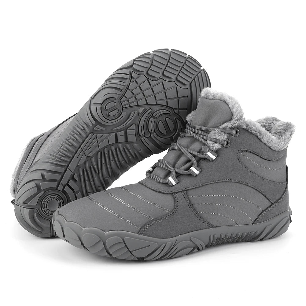 Ankle Boots Plush Warm Snow Shoes Non-slip Sneakers