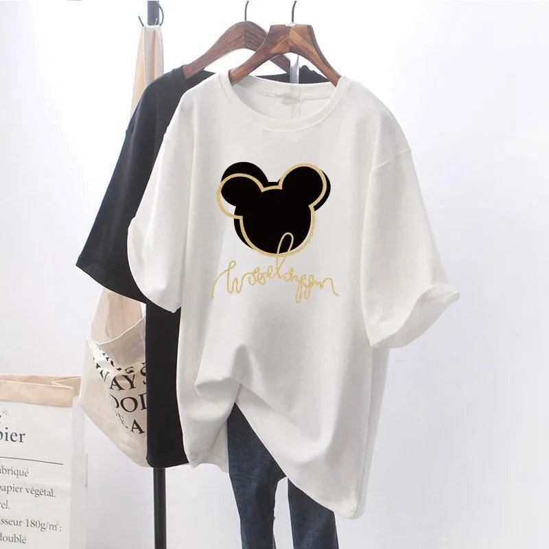 Pregnant Breastfeeding T-Shirt Summer Short Sleeve Nursing Top Maternity Clothes