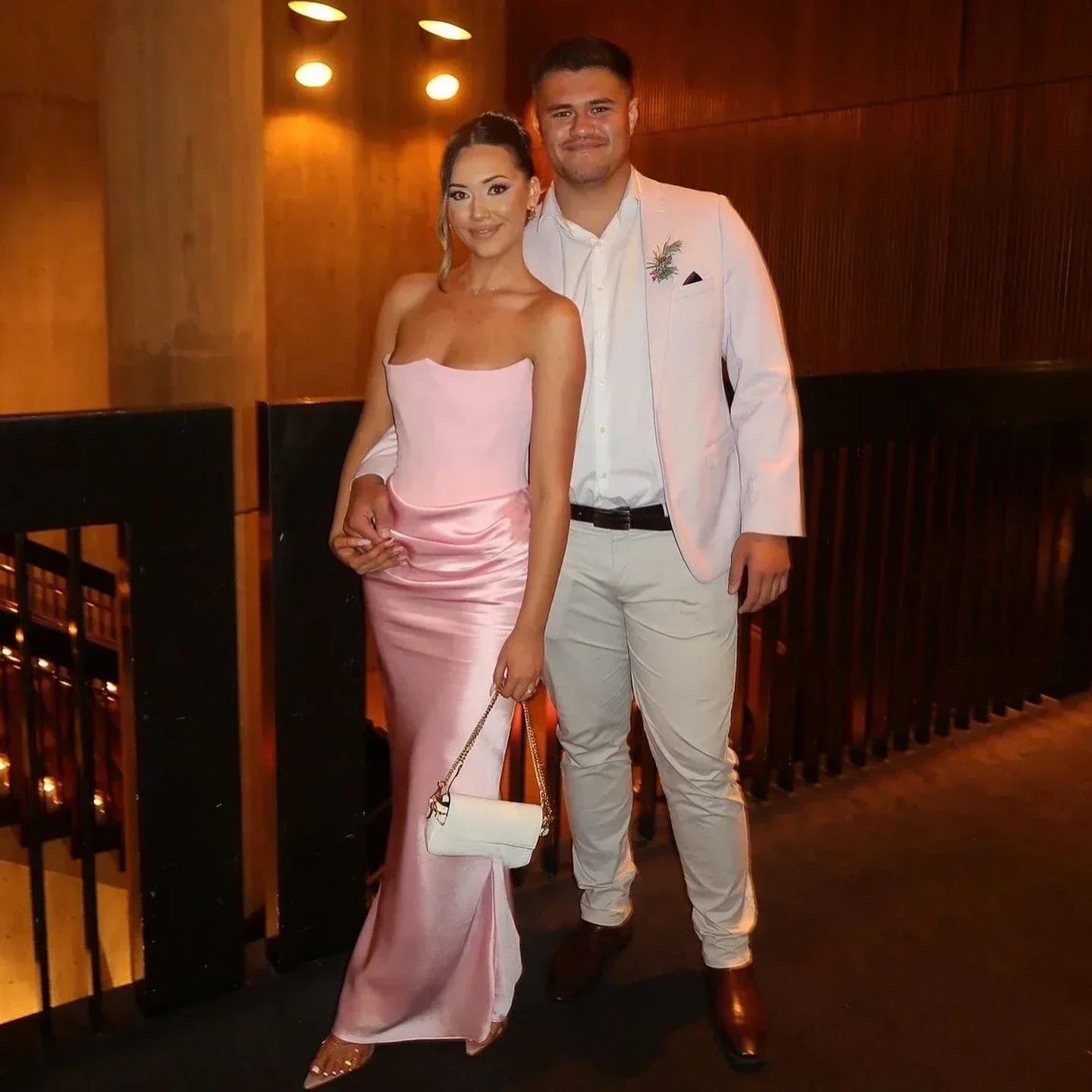 2025 Women's Evening Dress Strapless Pink Prom Party Corset Dress