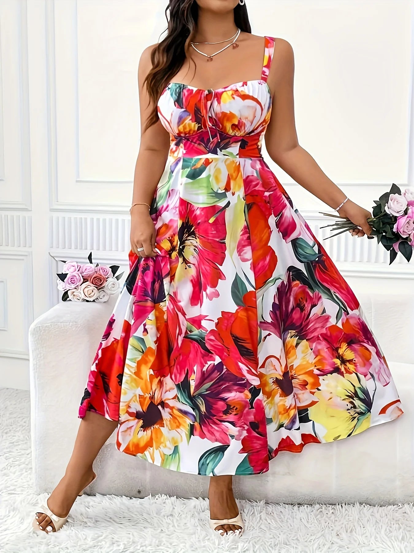 Smart Casual Printed Dresses