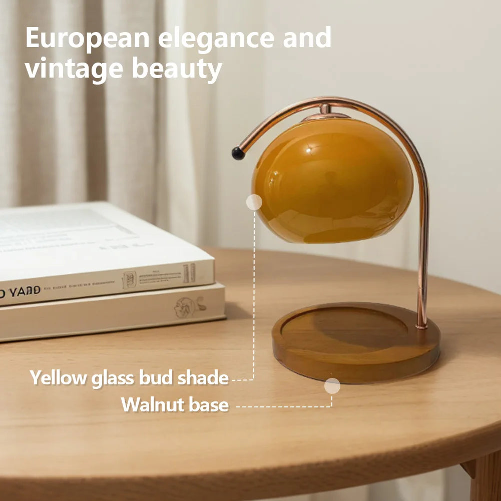 Wooden Base Candle Warmer Lamp With Timer Nordic Wax Candles