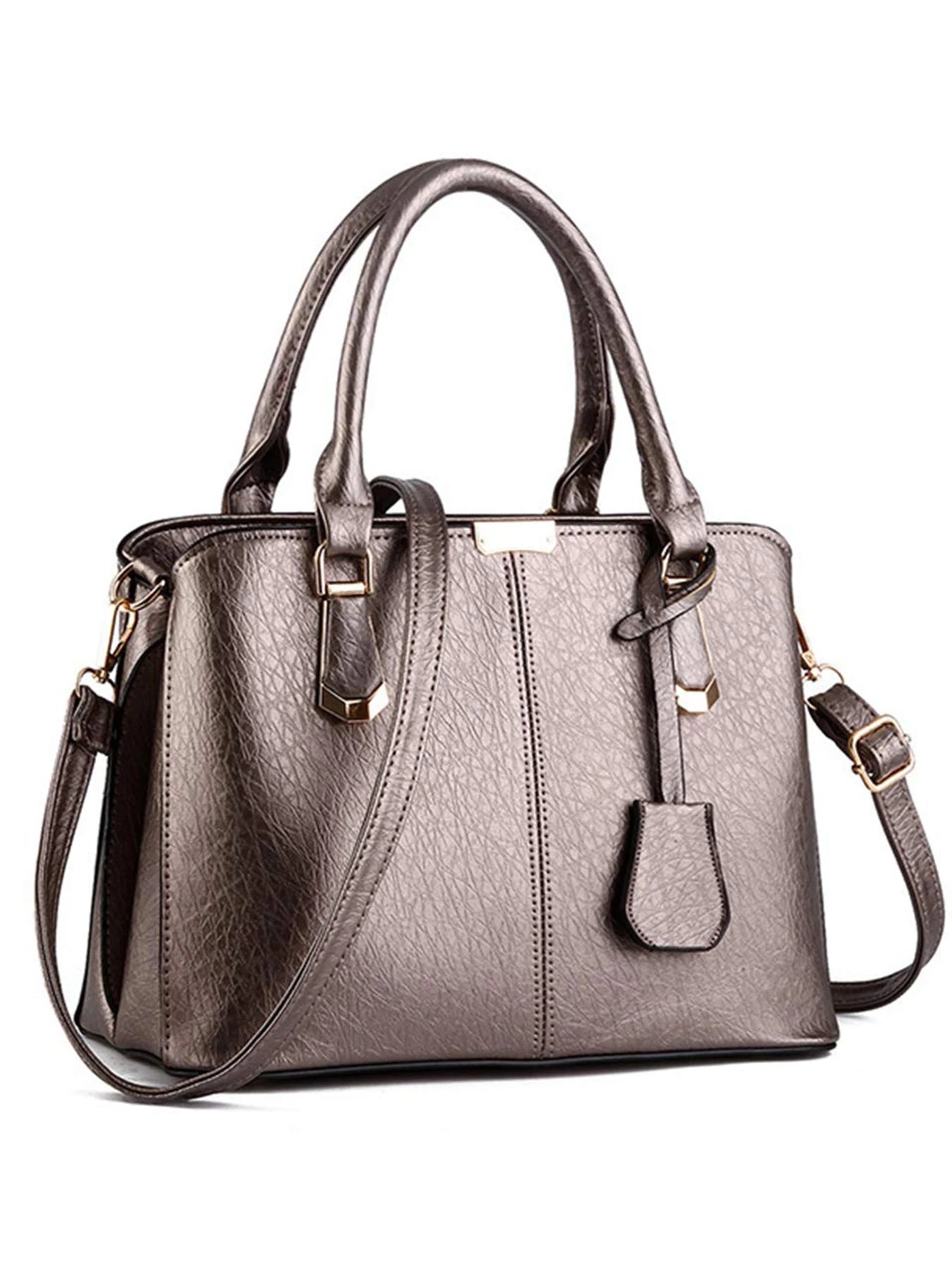 PahajimFashionWomenHandbagsPU LeatherAdjustableHandleSatchelShoulderBags