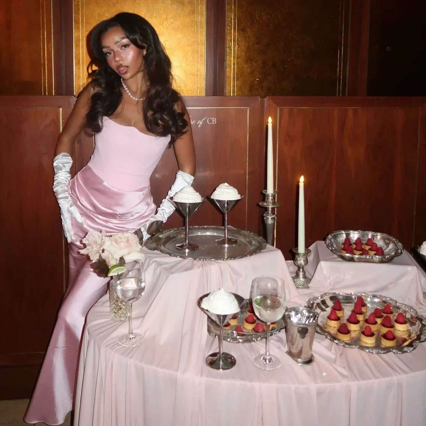 2025 Women's Evening Dress Strapless Pink Prom Party Corset Dress