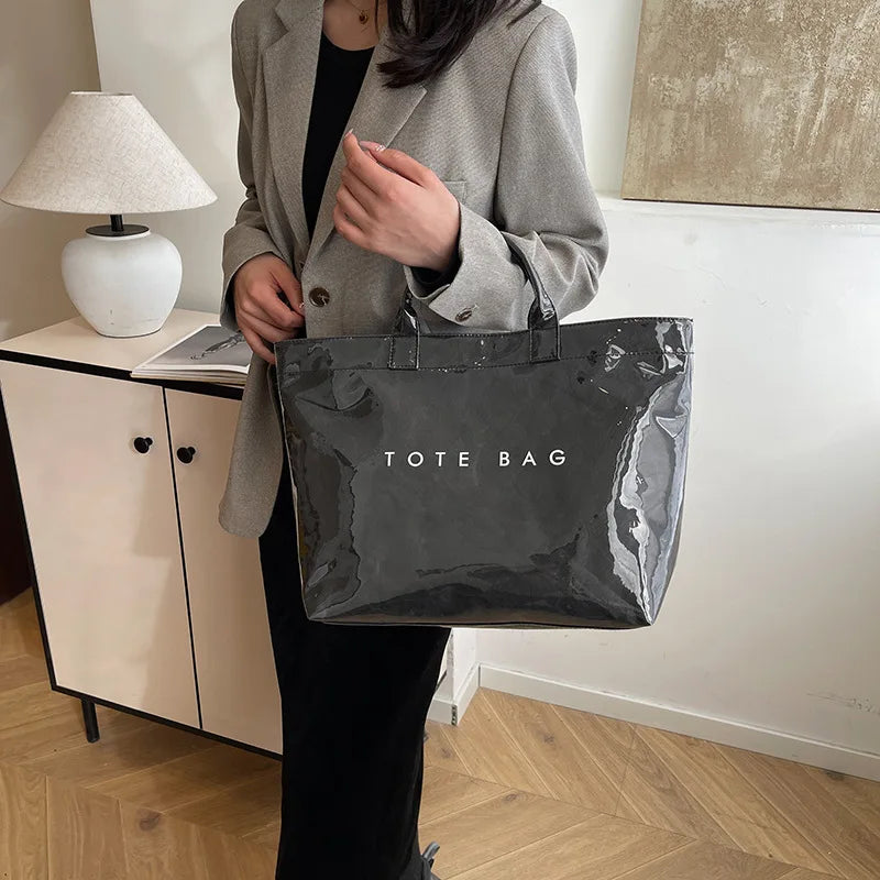 Leisure Commuting Tote Bag Large Capacity Handbag Casual