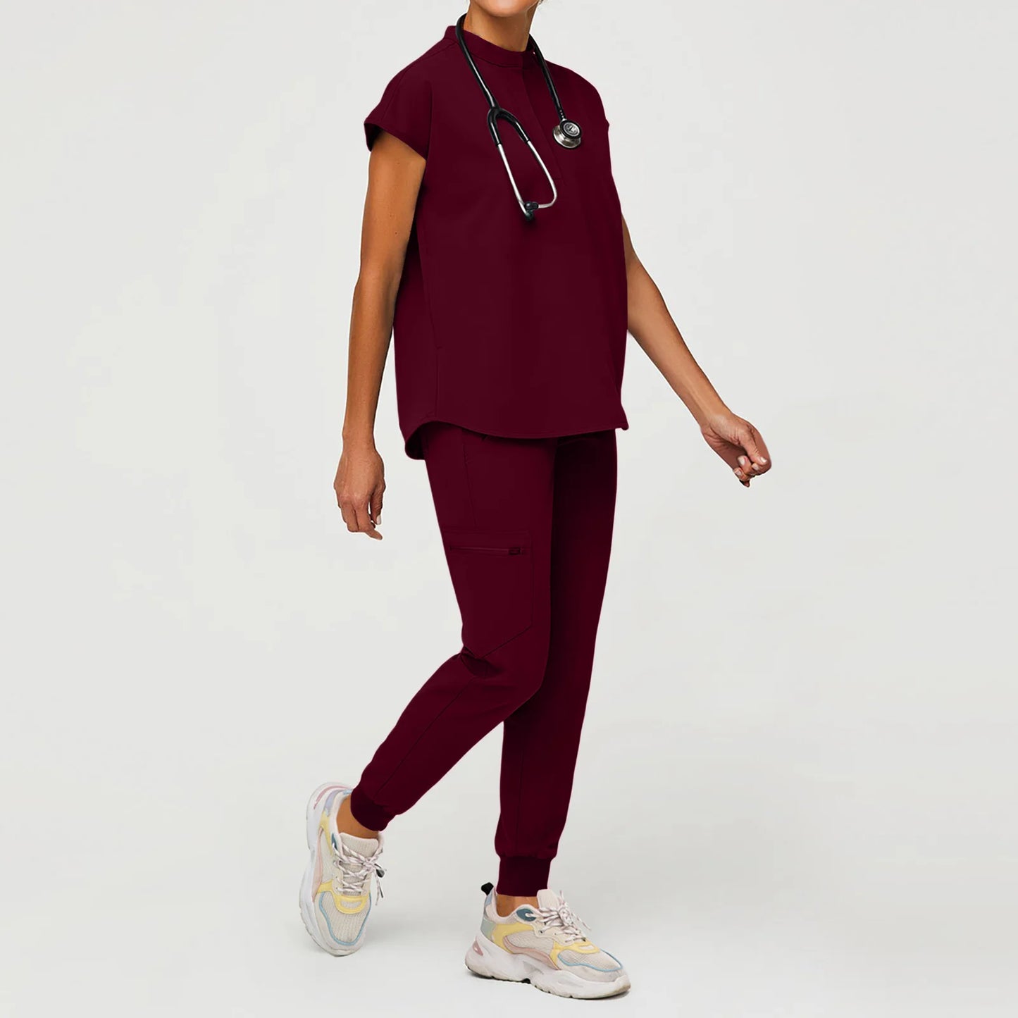 Hot Sale Breathable Durable Scrubs Work Wear Men Nurse Doctor Healthcare