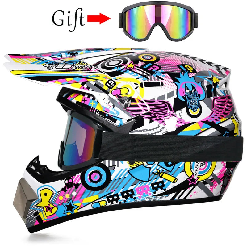 Motorcycle helmet children off-road helmet bike downhill