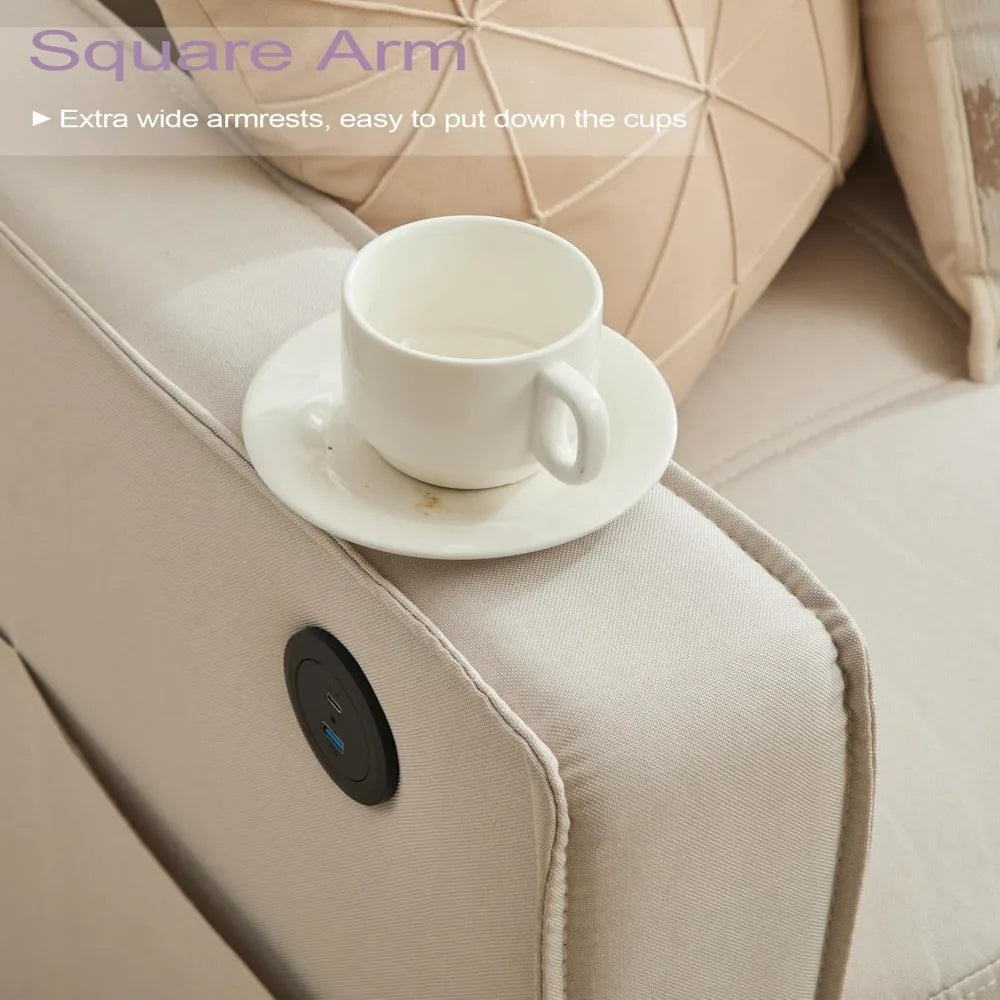 Couch, Living Room Furniture Comfy Modular Convertible Sofas