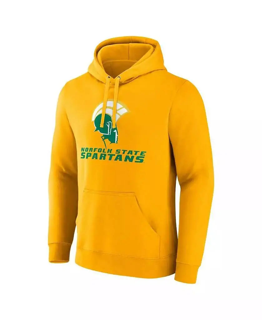 Fanatics | Men's Gold Norfolk State Spartans Primary Logo Pullover Hoodie