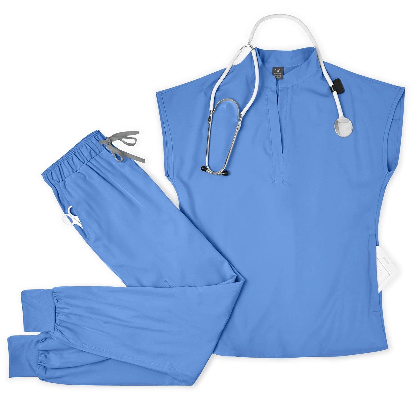 Hot Sale Breathable Durable Scrubs Work Wear Men Nurse Doctor Healthcare Pharmacy Uniforms