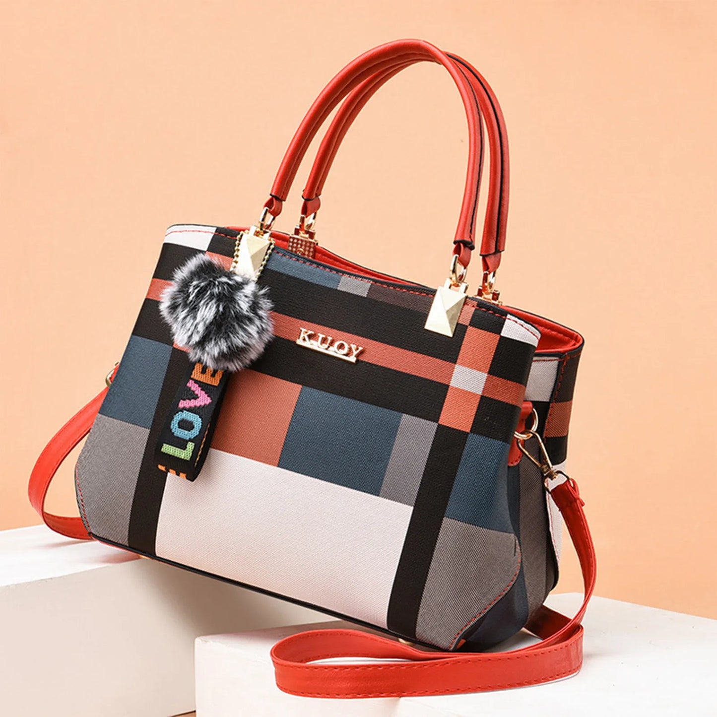 Elegant Designer Handbags Women Bags Messenger Pu Leather Crossbody Bags