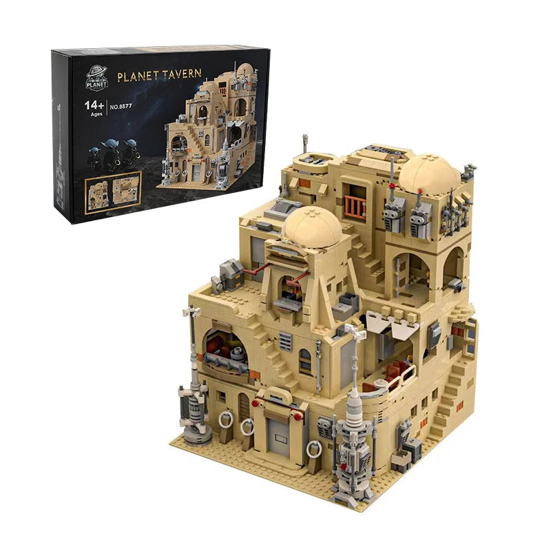 MOC Planet Tavern Building Blocks Set Compatible With LEGO Bricks