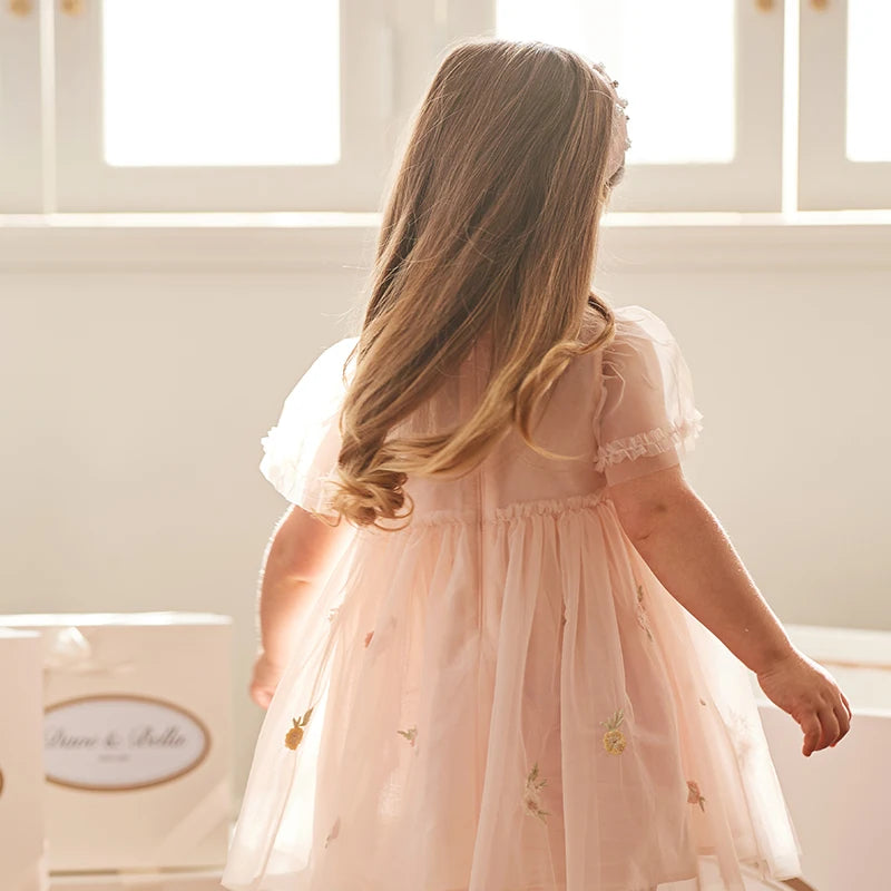 Dave Bella Holiday Birthday Dresses For Girls Children Festive Party Dresses