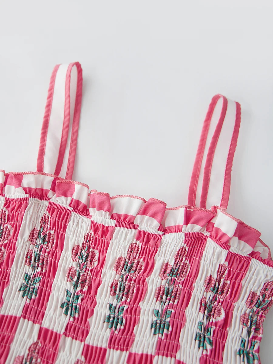 Elegant Lace V-Neck Maxi Dress Sleeveless A-Line Evening Gown