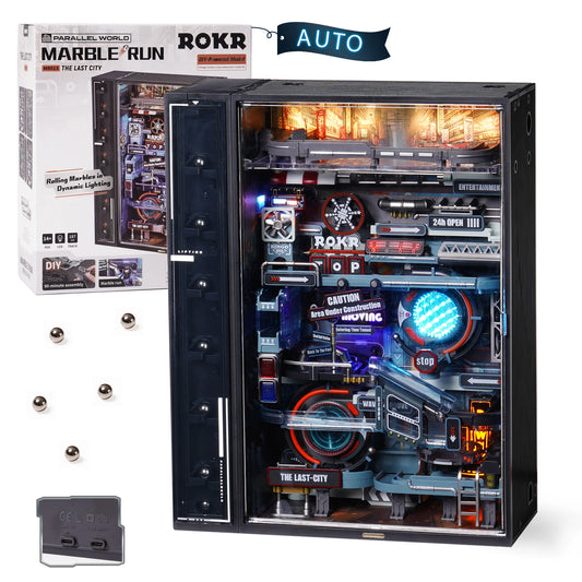 Robotime Rokr The Last City 3D Puzzle Marble Run