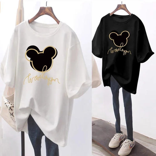 Pregnant Breastfeeding T-Shirt Summer Short Sleeve Nursing Top Maternity Clothes