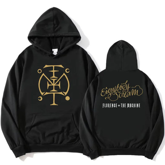 Sigil Hoodie FLORENCE +THE MACHINE Print Sweatshirts Pullovers Hooded Unisex Streetwear